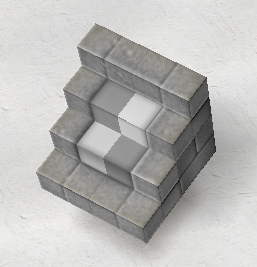 Grey Checker Stairs Angle Gallery.png